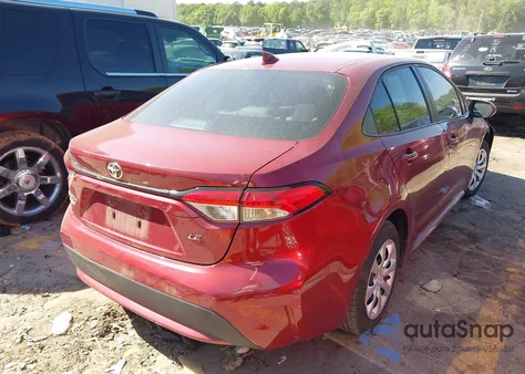 2022 Toyota Corolla Le из США, поврежденный, VIN 5YFEPMAE9NP331935